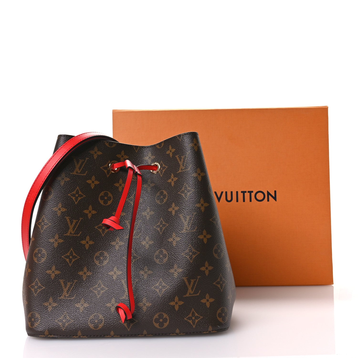 Louis Vuitton Monogram Neonoe MM Coquelicot 10 of 10