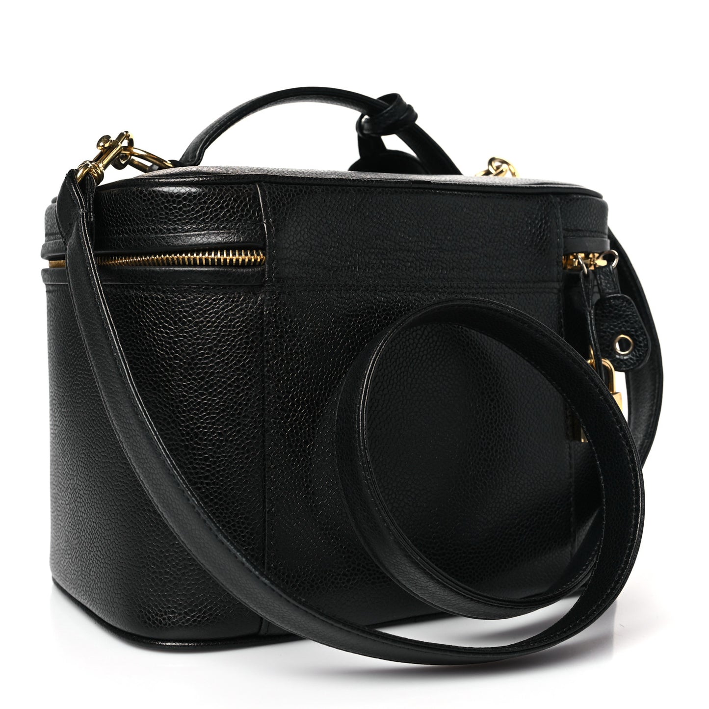Caviar CC Vanity Train Case Black