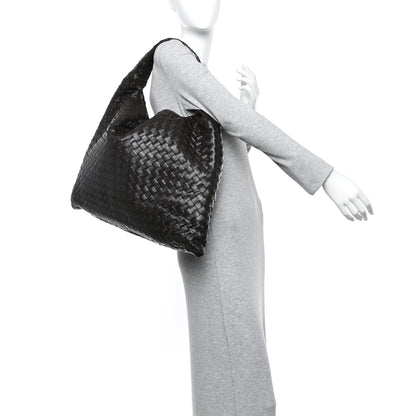 Bottega Veneta Calfskin Intrecciato Large Hop Fondant 2 of 12