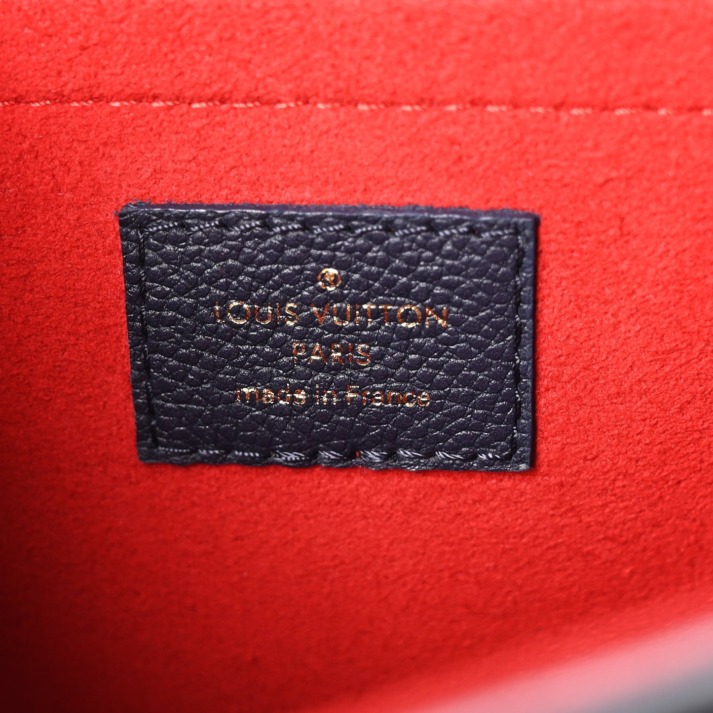Empreinte Saint Sulpice PM Marine Rouge