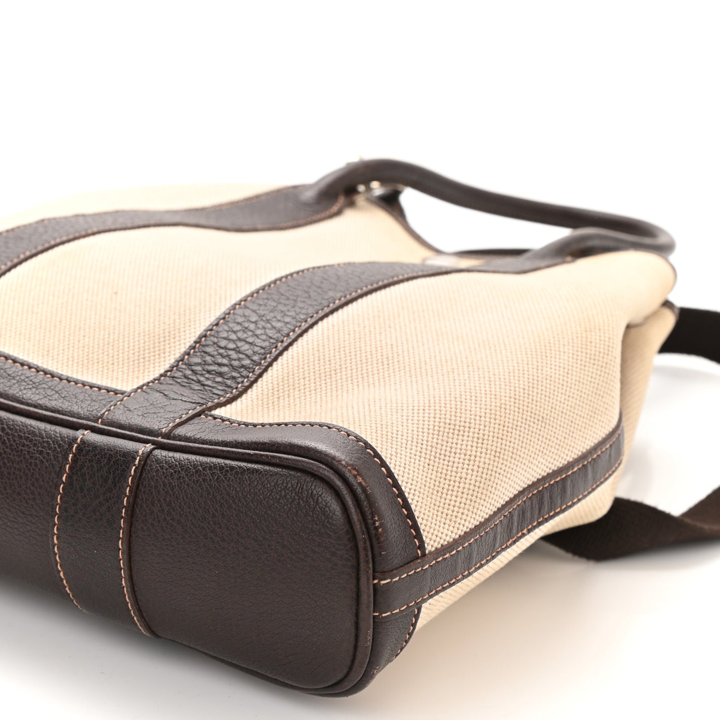 Buffle Skipper Toile Garden Party Vertical Tote Ebene