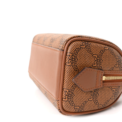 MCM Lauretos Nappa Mini Ella Boston Bag Cognac 10 of 10