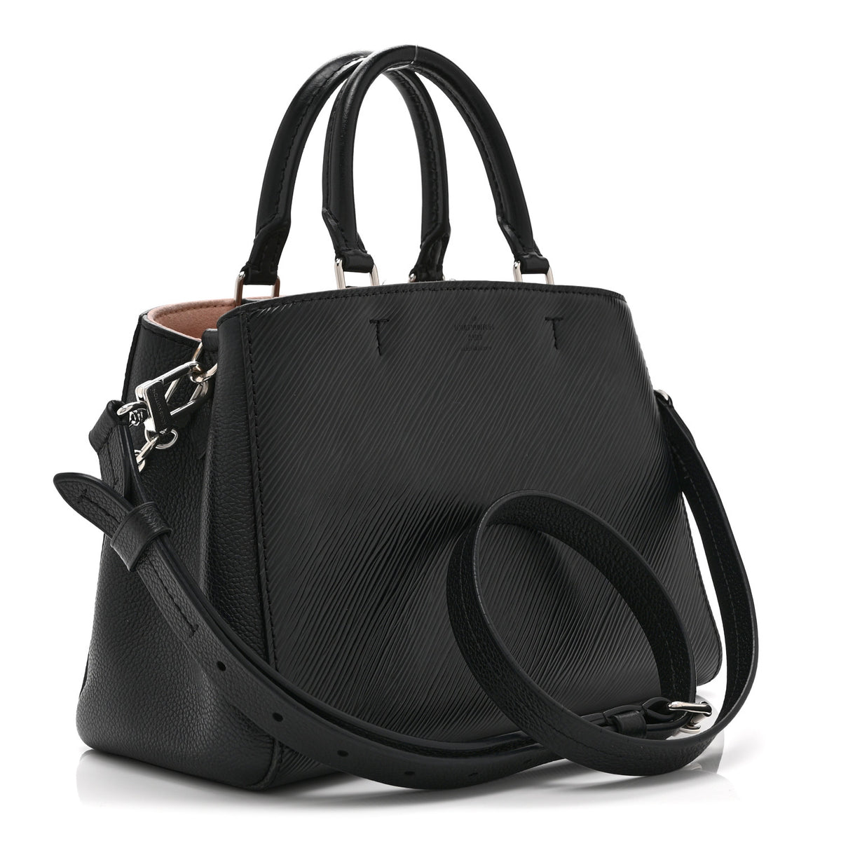 Louis Vuitton Epi Marelle BB Tote Black 4 of 12
