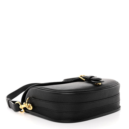 Christian Dior Grained Calfskin Medium Bobby Flap Black 4 of 9