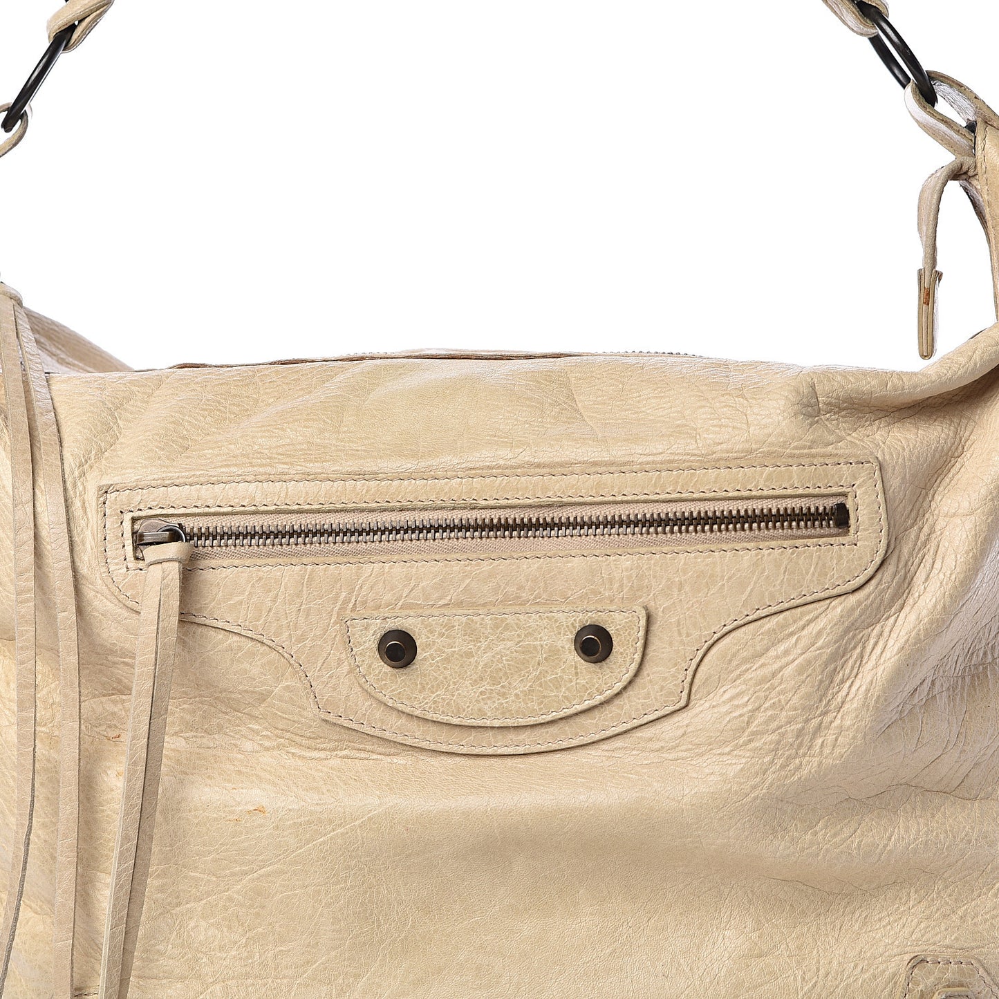 Agneau Classic Hardware Day Hobo Praline