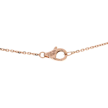 Cartier 18K Pink Gold Diamond Black Onyx XS Amulette de Cartier Pendant Necklace 5 of 6