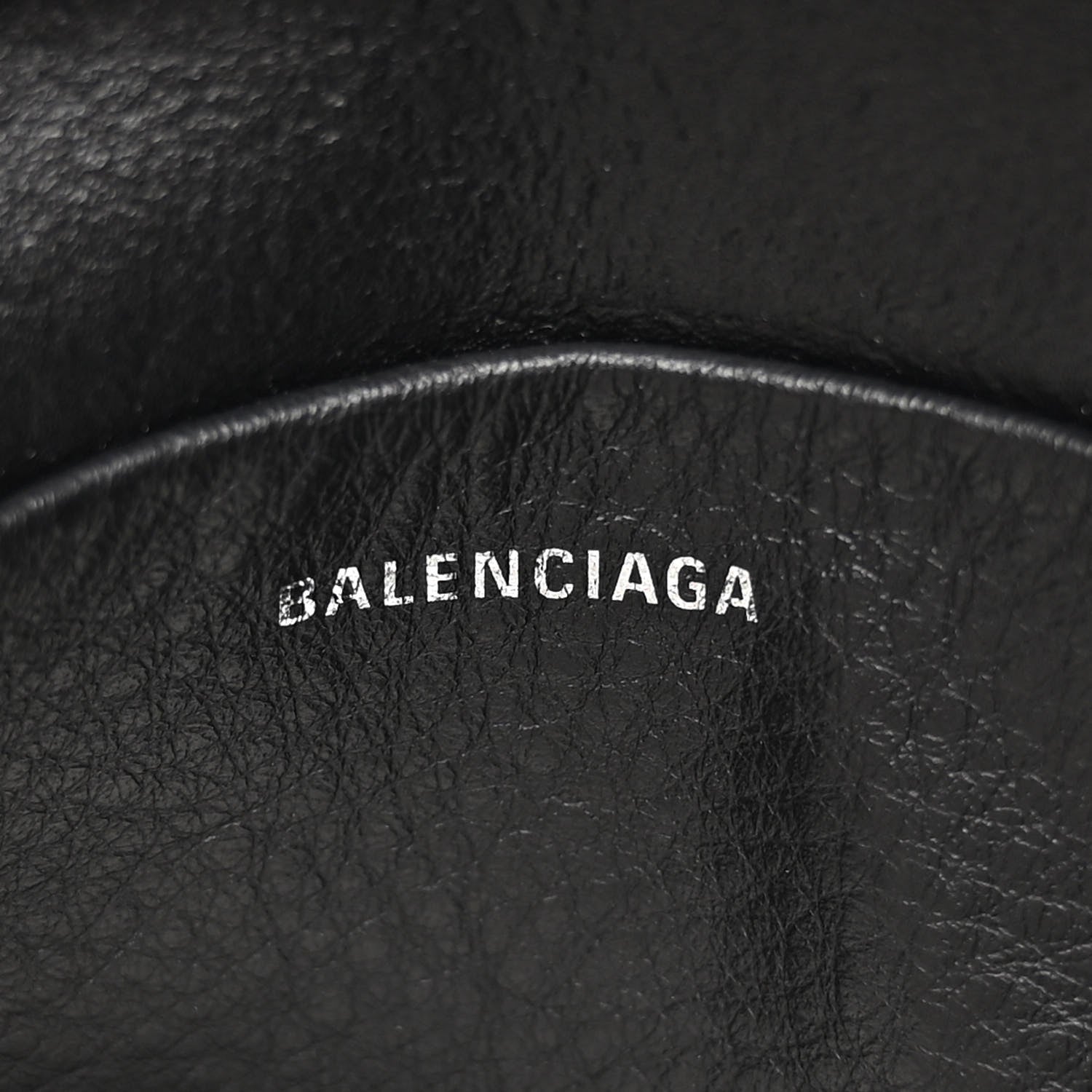 Balenciaga Calfskin Logo XS Everyday Camera Bag Black 6 of 14