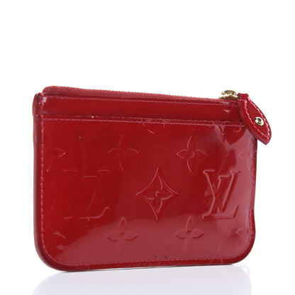 Louis Vuitton Vernis Key Pouch Pomme D'Amour 3 of 9