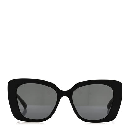 Chanel Acetate Strass Square Sunglasses 5422-B-A Black White 2 of 7