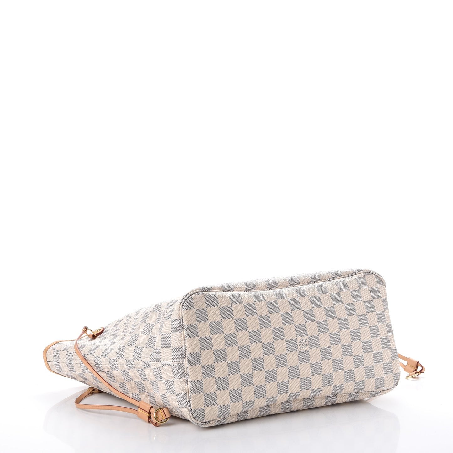 Damier Azur Neo Neverfull MM Rose Ballerine