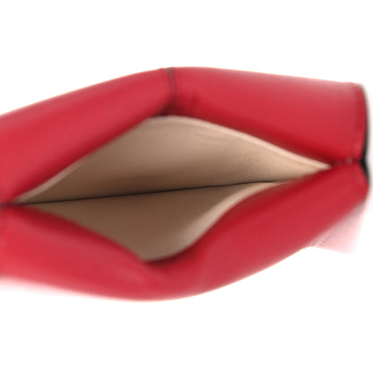 Fendi Vitello Grace Peekaboo Micro Tri-Fold Wallet Fragola 7 of 12