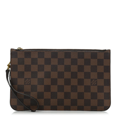 Louis Vuitton Damier Ebene Neverfull MM GM Pochette 1 of 8