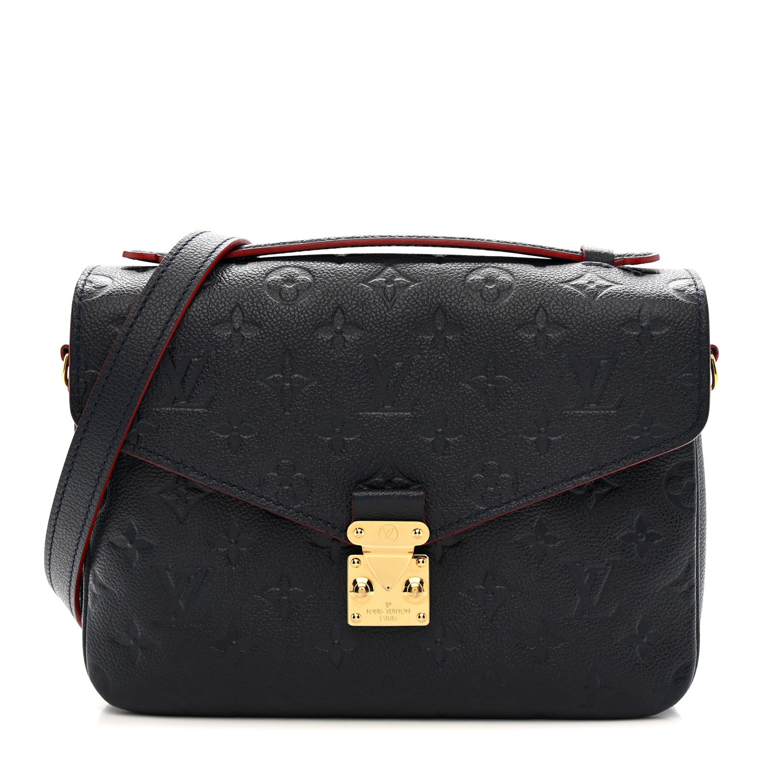 Louis Vuitton Empreinte Pochette Metis Marine Rouge 1 of 10