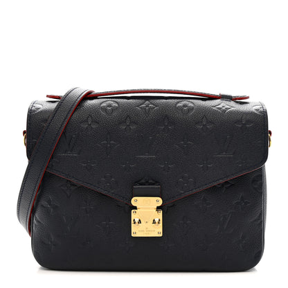 Louis Vuitton Empreinte Pochette Metis Marine Rouge 1 of 10