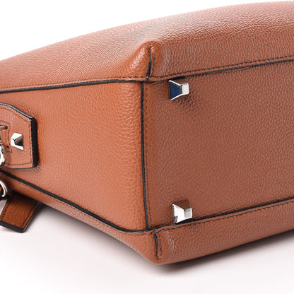 MCM Grained Calfskin Medium Ella Boston Brown 9 of 12
