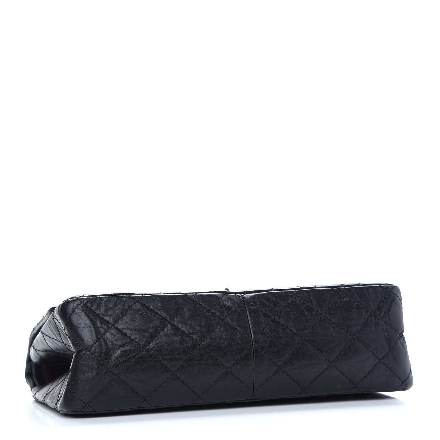 Aged Calfskin Quilted 2.55 Reissue 226 Flap Black