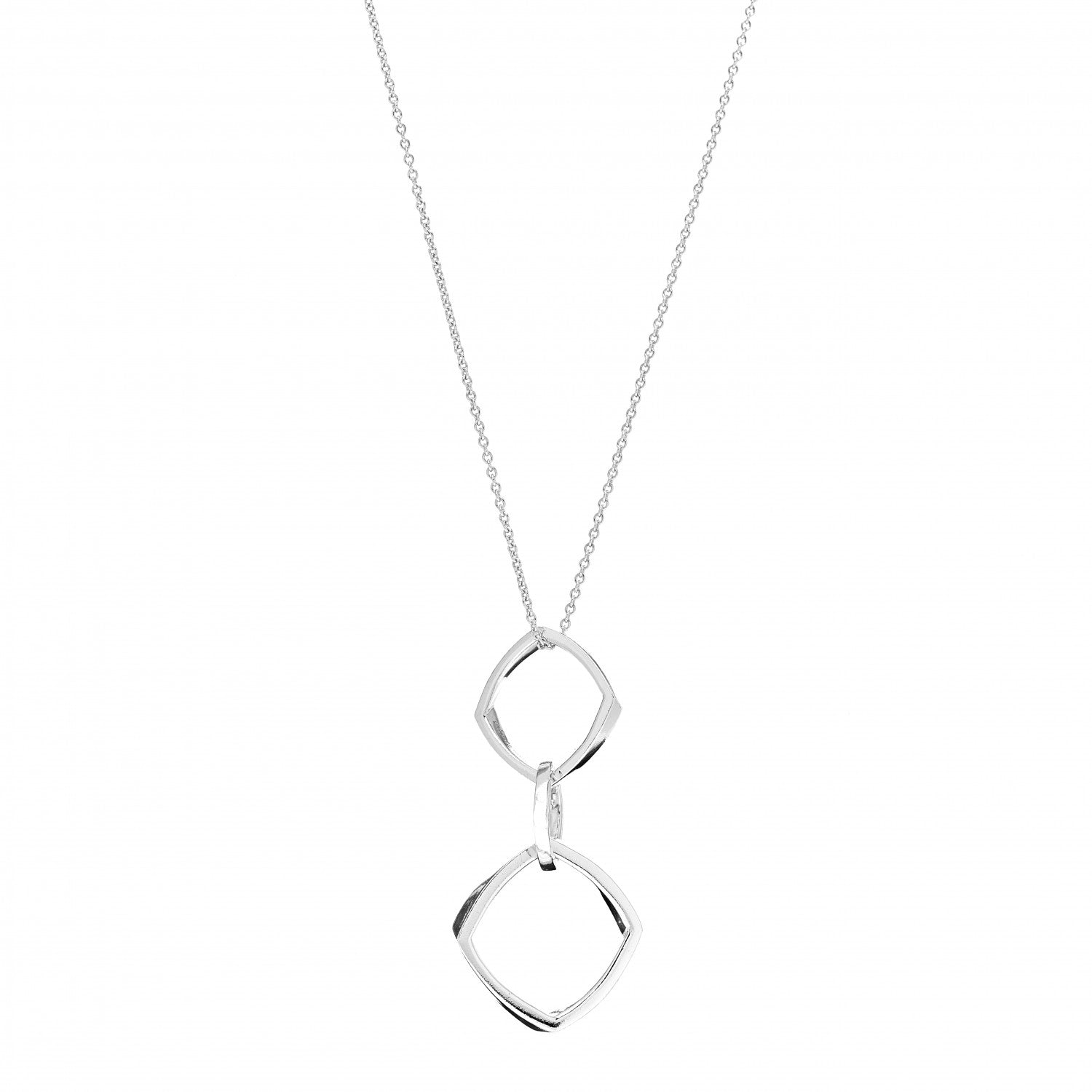 Tiffany Sterling Silver Frank Gehry Triple Torque Pendant Necklace 1 of 4