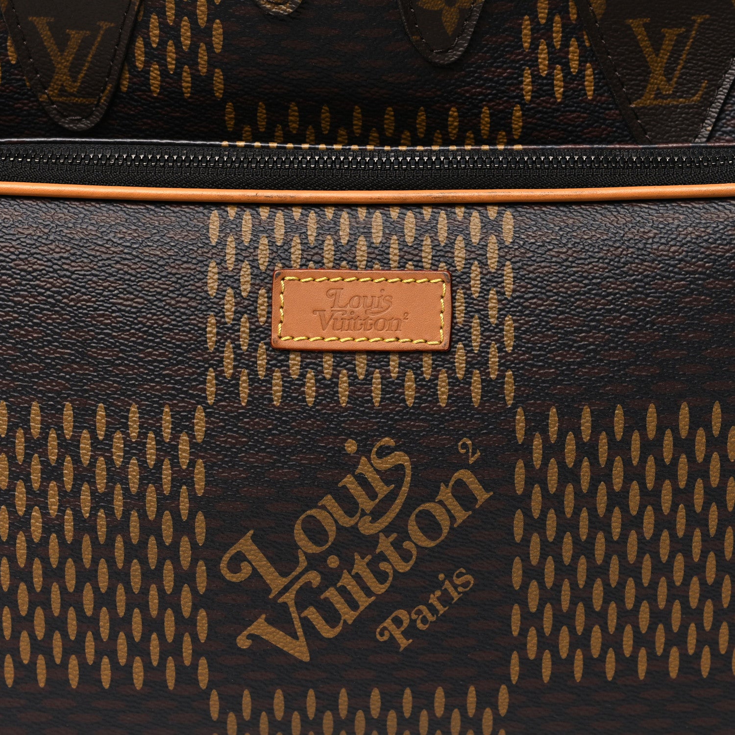 Louis Vuitton x NIGO Giant Damier Ebene Monogram Campus Backpack 8 of 12
