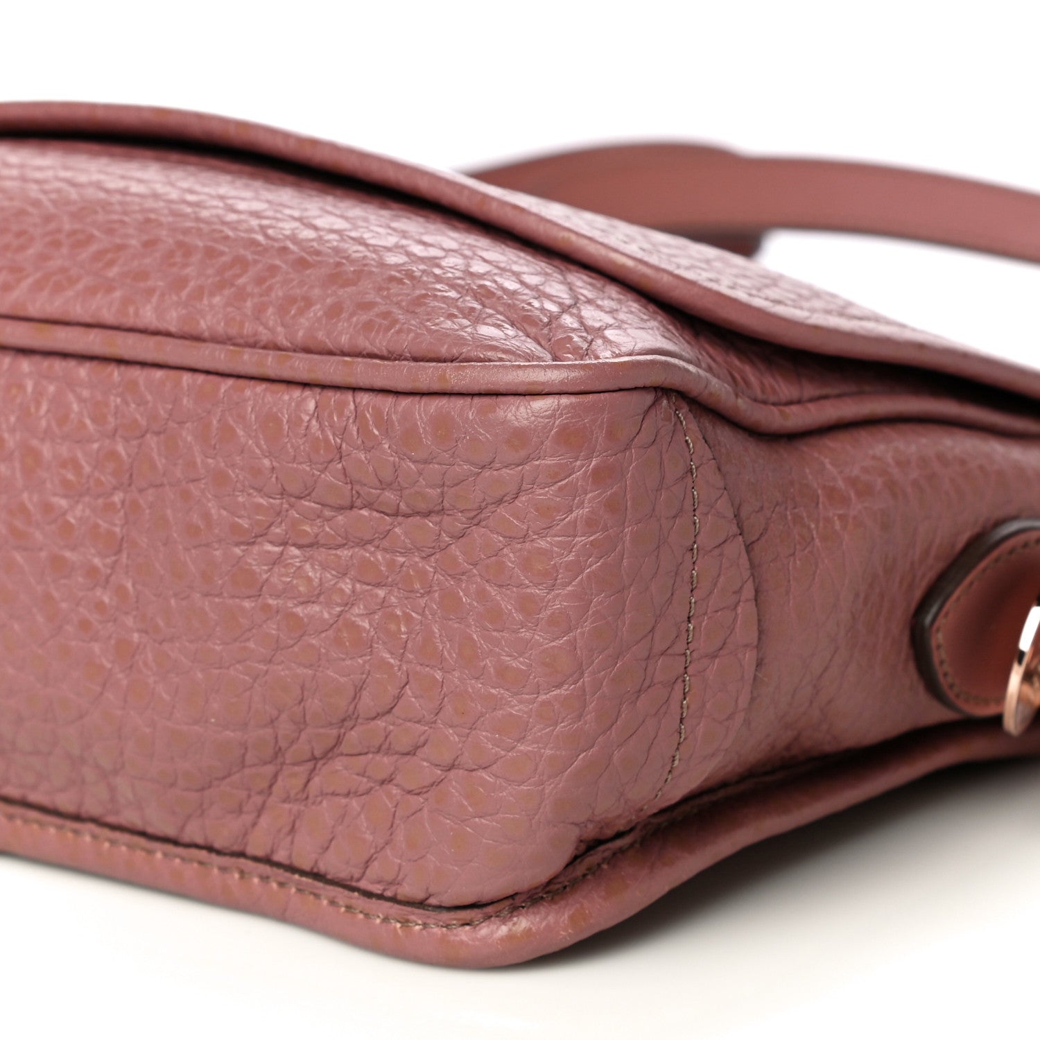 Mulberry Heavy Grain Calfskin Small Bryn Dark Blush 10 of 17