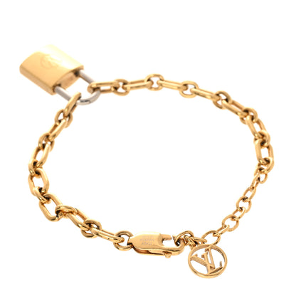 Louis Vuitton Lock It Bracelet Gold 3 of 4