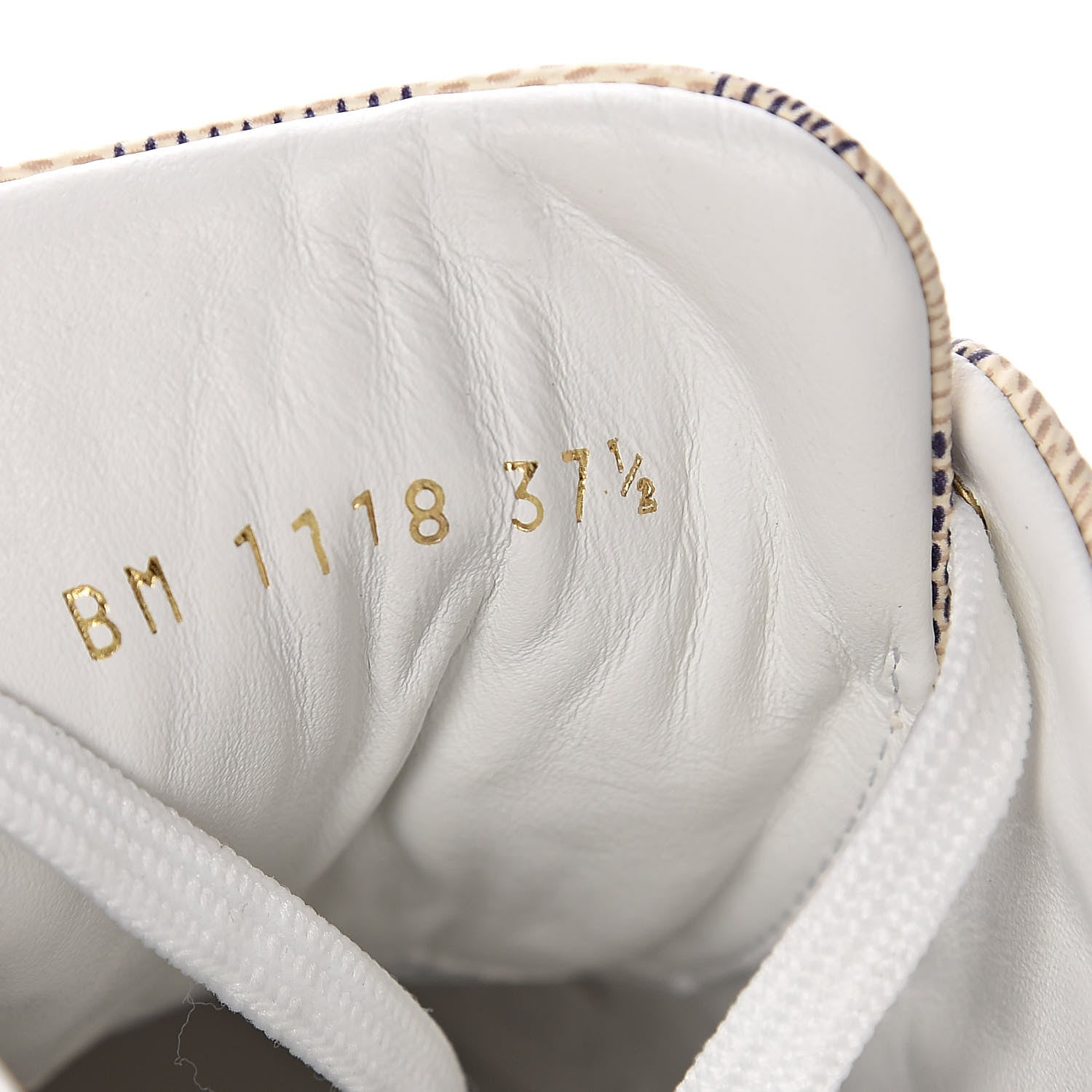Louis Vuitton Damier Azur Stellar Sneakers 37.5 Rose Ballerine 8 of 9