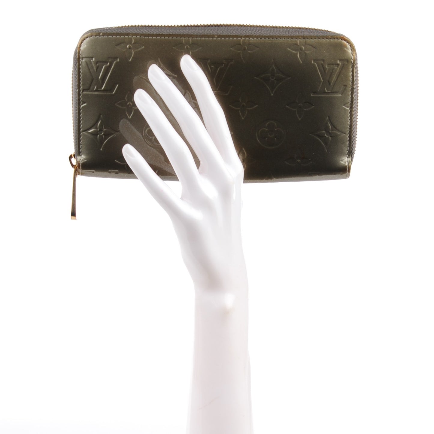 Vernis Zippy Wallet Gris Art Deco