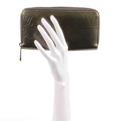 Louis Vuitton Vernis Zippy Wallet Gris Art Deco 2 of 10