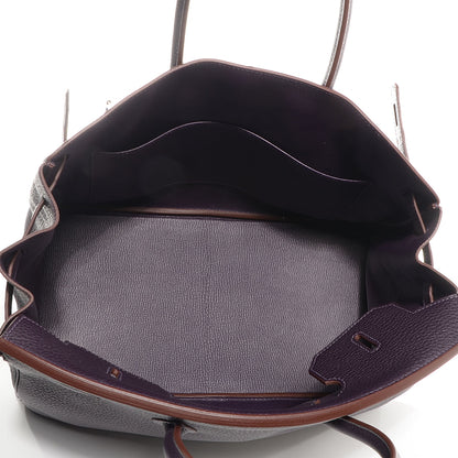 Hermes Togo Birkin 35 Raisin 12 of 34