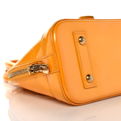 Louis Vuitton Vernis Alma BB Jaune Passion 6 of 17