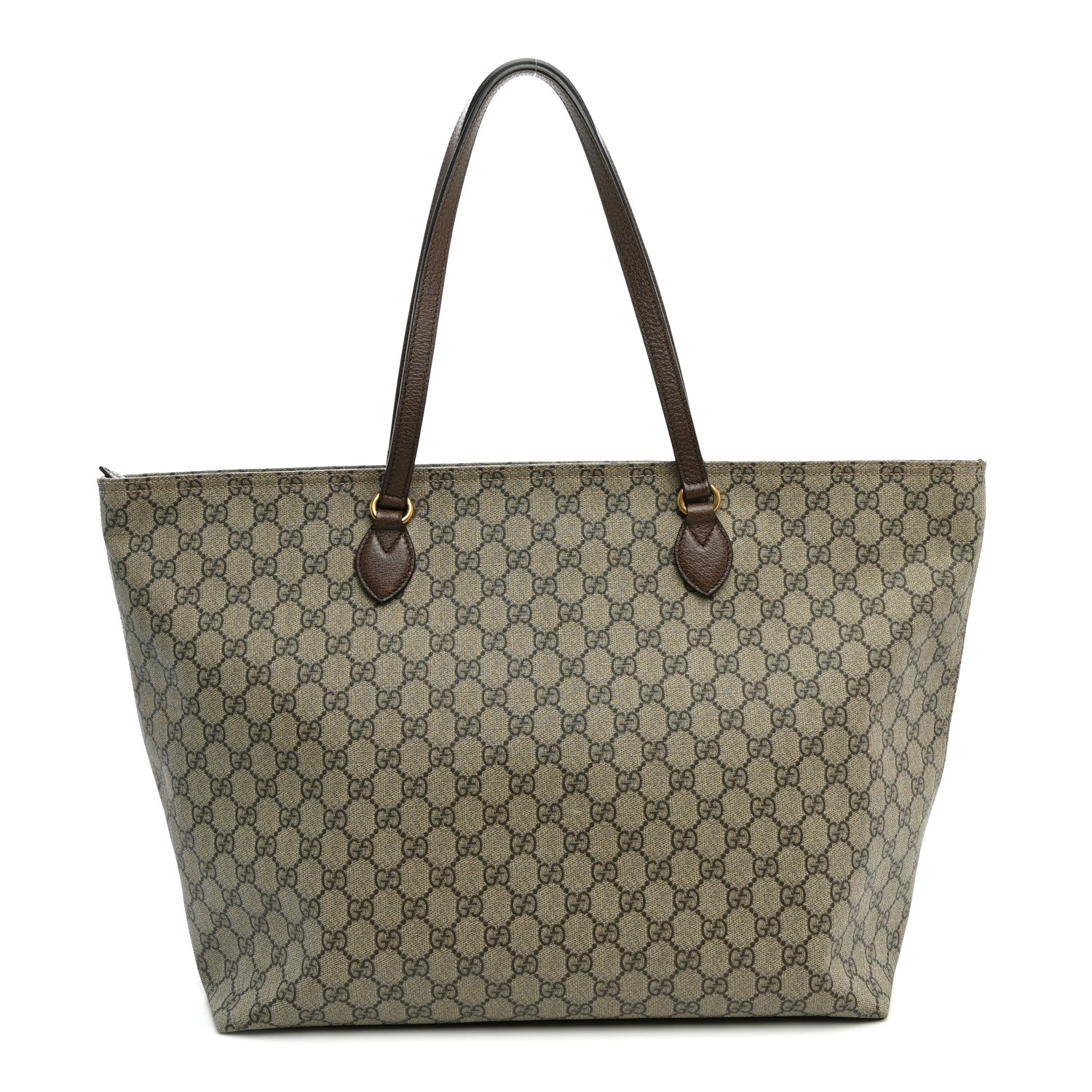 Gucci GG Supreme Monogram Medium Ophidia Shopping Tote Ebony 1 of 11