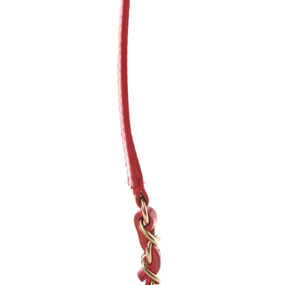 Chanel Lambskin Quilted Hobo Red 16 of 21
