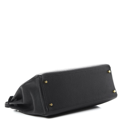Hermes Togo Kelly Retourne 35 Black 4 of 16