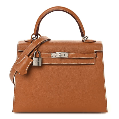Hermes Epsom Kelly Sellier 25 Gold 1 of 13