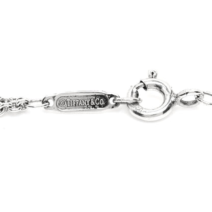 Tiffany Sterling Silver Infinity Pendant Necklace 4 of 6