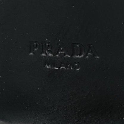 Prada Spazzolato Lace Up 50mm Loafers 39.5 Black 6 of 7