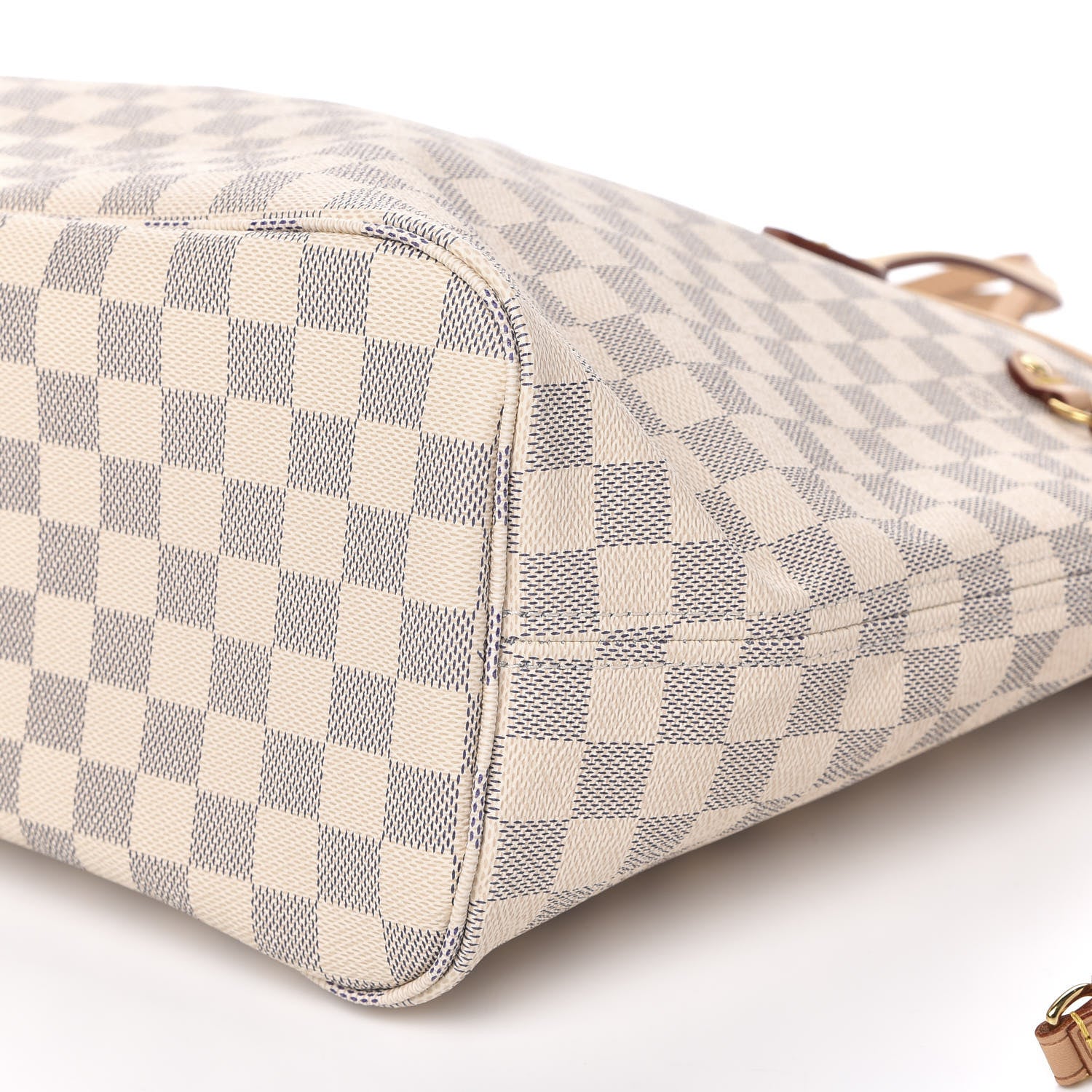Louis Vuitton Damier Azur Neo Neverfull MM Rose Ballerine 10 of 11