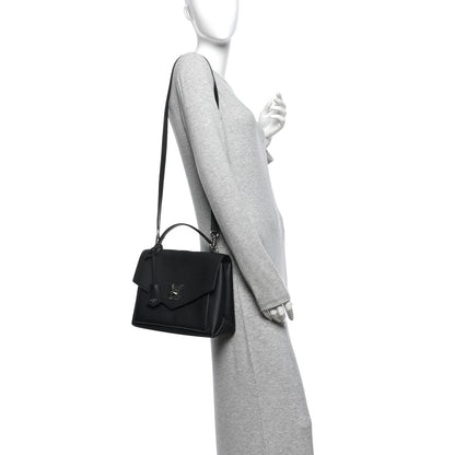 Louis Vuitton Soft Calfskin My Lockme Top Handle Black 2 of 11