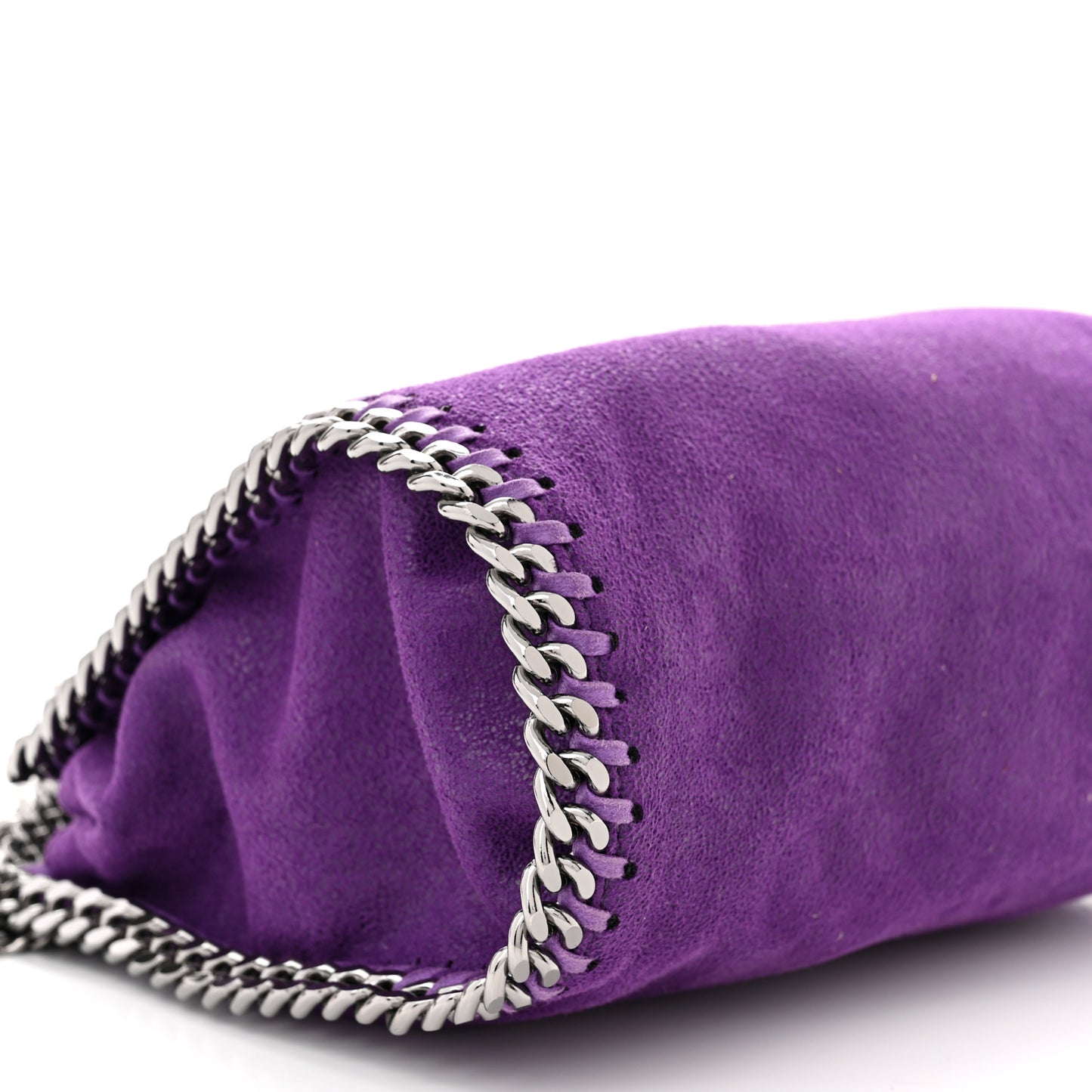 Shaggy Deer Mini Falabella Tote Bright Purple