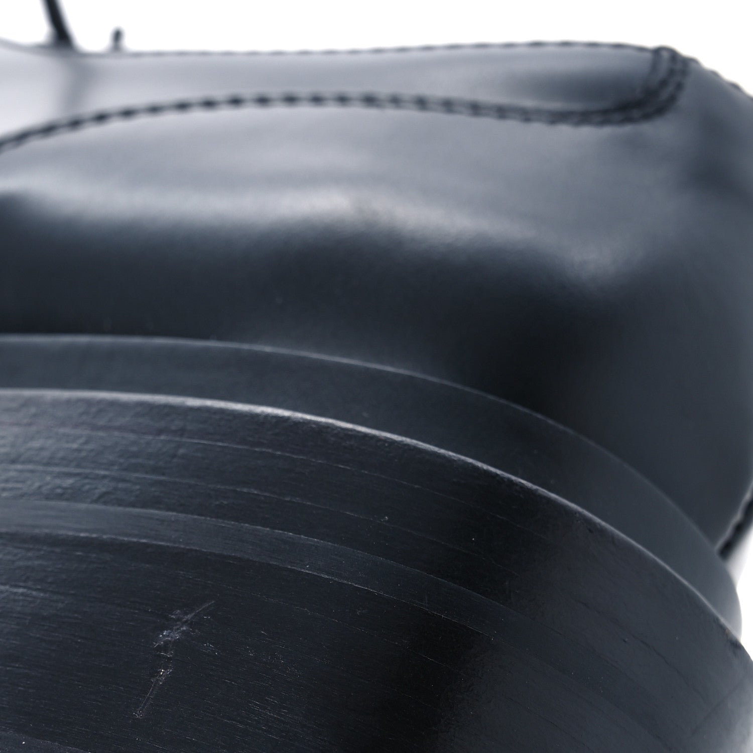 Hermes Glossed Calfskin First 38.5 Oxford Black 12 of 13