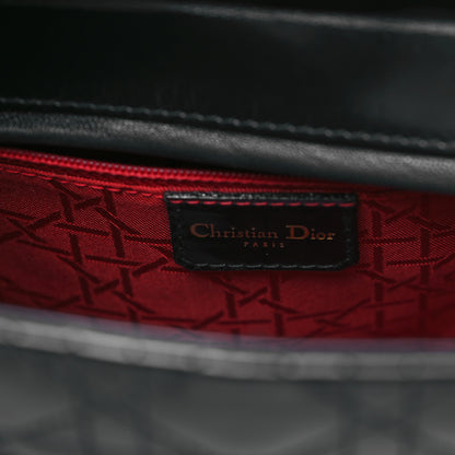 Christian Dior Patent Cannage Shoulder Bag Black 6 of 8