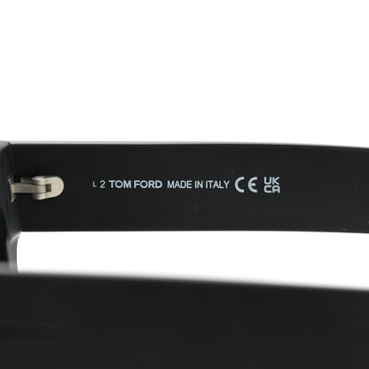 Tom Ford Acetate Fausto Sunglasses TF711 Black 6 of 7