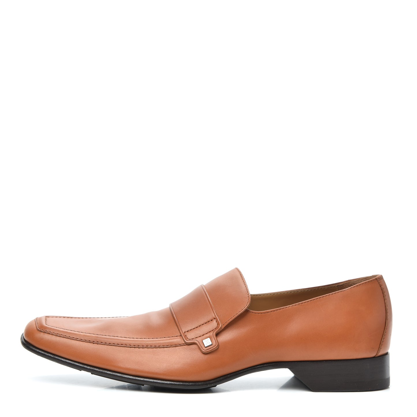 Calfskin Mens Gary Loafer size 9 Brown