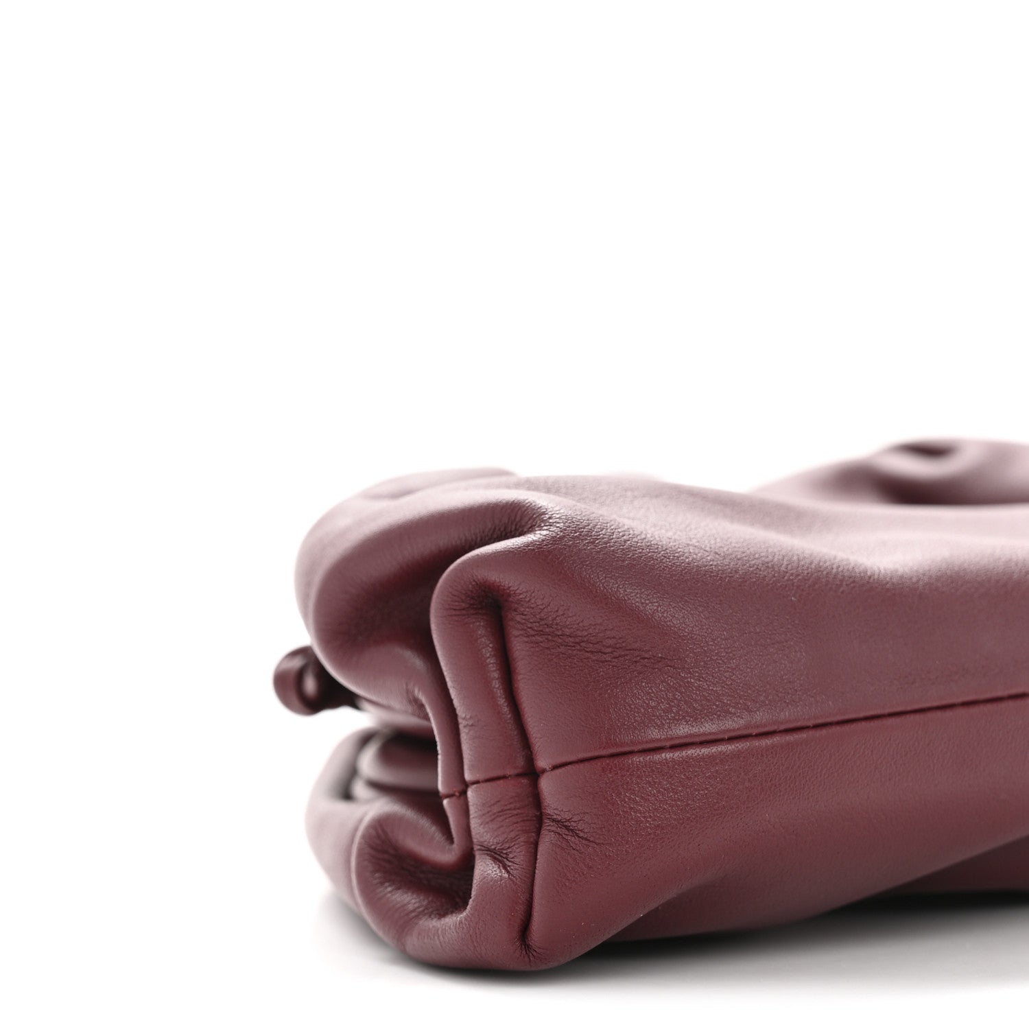 Bottega Veneta Butter Calfskin The Mini Pouch Bordeaux 9 of 12