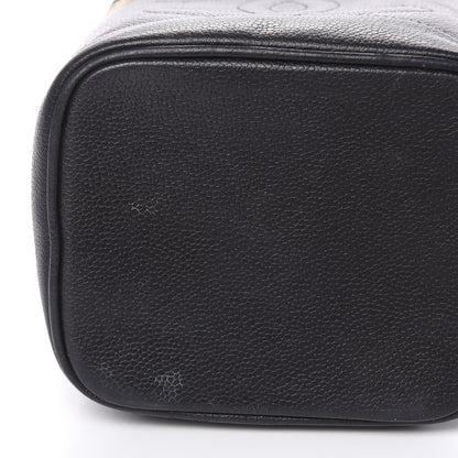 Chanel Caviar Cosmetic Vanity Bag Black 10 of 13