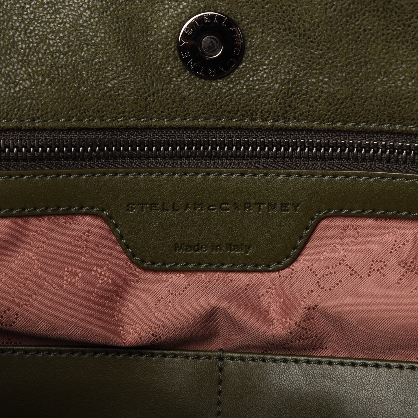 Shaggy Deer Falabella East West Shopper Tote Olive