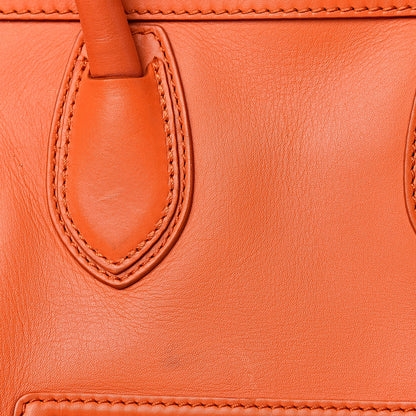 Celine Smooth Calfskin Mini Luggage Bright Orange 29 of 32