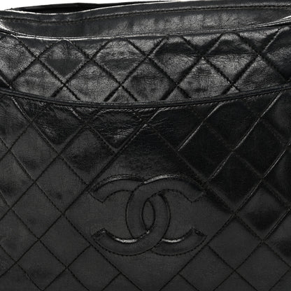 Chanel Lambskin Quilted CC Tassel Camera Case Black 9 of 13
