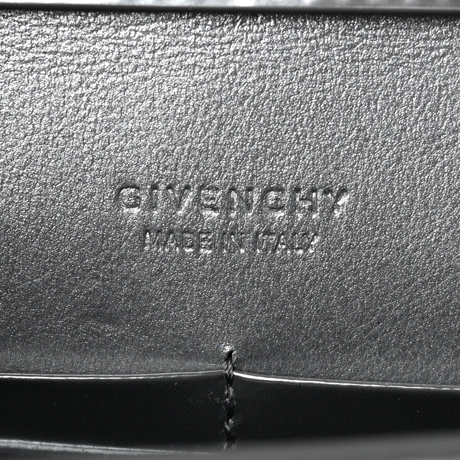 Givenchy Metallic Calfskin 4G Embossed Small 4G Crossbody Silver 6 of 7