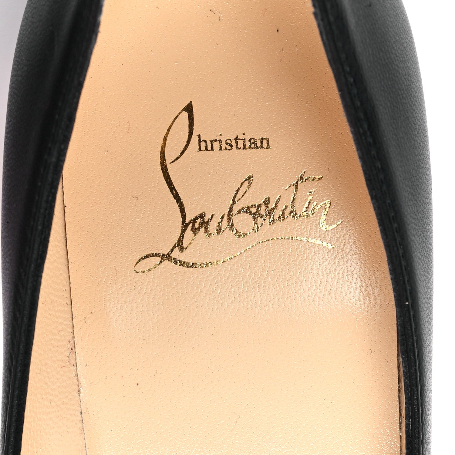 Christian Louboutin Shiny Nappa Kate 100 Pumps 36 Black 8 of 10
