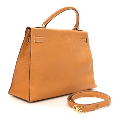 Hermes Ardennes Kelly Sellier 32 Naturel Sable 3 of 10